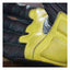 Cimdi ādas - CITY RETRO BLACK/YELLOW S BY CITY MOTOVEIKALS 21