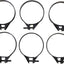 Clamp Carb 55-58Mm 6-Pk MOOSE RACING HARD-PARTS MOOSE RACING MOTOVEIKALS 21
