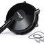 clutch cover BGM Pro Superstrong CNC black for Vespa Largeframe (1958-1962) conversion to PX clutch BGM PRO MOTOVEIKALS 21