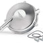 clutch cover BGM Pro Superstrong CNC silver for Vespa Largeframe (1962-2016) PX, T5 125ccm, Cosa, Rally, Sprint BGM PRO MOTOVEIKALS 21