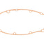 Clutch cover gasket 50cc for Zündapp 4/5-speed OEM STANDARD MOTOVEIKALS 21