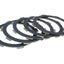 clutch disc / friction plate set LAM EBC Carbon for Honda TRX 250, Yamaha MT 125, YZF-R 125 EBC MOTOVEIKALS 21