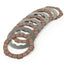 Clutch friction plate set incl. steel plates -BGM PRO Superstrong Racing Red- Lambretta LI, LIS, SX, TV (series 2-3), DL, GP - 5 friction plates BGM PRO MOTOVEIKALS 21