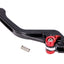 clutch lever / brake lever Puig 3.0 rear adjustable, short - black red PUIG MOTOVEIKALS 21