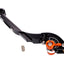 clutch lever / rear brake lever Puig 2.0 adjustable, extendable folding  - black orange PUIG MOTOVEIKALS 21