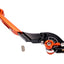 clutch lever / rear brake lever Puig 2.0 adjustable, extendable folding  - orange black PUIG MOTOVEIKALS 21
