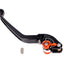 clutch lever / rear brake lever Puig 2.0 adjustable, folding - black orange PUIG MOTOVEIKALS 21