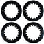 Clutch steel plate set -BGM PRO Cosa2- Vespa Cosa2, PX (1995-), position 3+4, without groove - 1.5mm - (discs needed: 2 pcs) BGM PRO MOTOVEIKALS 21