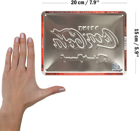 Coca-Cola Refresh Yourself 15 x 20 cm NOSTALGIC ART MOTOVEIKALS 21
