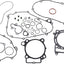 Compl Mtr Gskt Kaw 450 MOOSE RACING HARD-PARTS MOOSE RACING MOTOVEIKALS 21