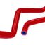 coolant hose set silicone red for Aprilia RX, SX, Derbi Senda, Gilera RCR, SMT D50B0 -17 DIVERSE / IMPORT MOTOVEIKALS 21