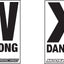 Course-Arrow Danger/Warn MOOSE RACING HARD-PARTS MOOSE RACING MOTOVEIKALS 21