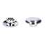 Cover caps for hexagon socket M8 screw head chrome 12 pieces for moped mokick OEM STANDARD MOTOVEIKALS 21