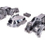Crankcase set kickstarter 4-piece for Puch Maxi OEM STANDARD MOTOVEIKALS 21