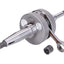 crankshaft Carenzi 12mm full circle for Peugeot Vivacity 3, Streetzone, Speedfight 3, 4, Ludix 2-stroke AC, LC horizontal w/o exhaust gas recirculation CARENZI MOTOVEIKALS 21