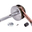 crankshaft Malossi RHQ 12mm piston pin 43mm stroke for Piaggio, Vespa mopeds MALOSSI MOTOVEIKALS 21
