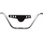 Cross handlebars width 720mm height approx. 170mm offset 130mm grooved mounting surface 95mm outer dimension 20mm groove width 53mm distance between the grooved surfaces for Zündapp GTS 50, C 50 Sport, KS Type 517 DIVERSE / IMPORT MOTOVEIKALS 21
