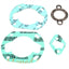 Cylinder gasket set 2 base gaskets 0.5mm 1.0mm for Hercules Prima 2, 3, 4, 5, M DIVERSE / IMPORT MOTOVEIKALS 21