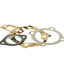 cylinder gasket set Airsal racing 68.4cc 45mm for Puch Automatic with long cooling fins AIRSAL MOTOVEIKALS 21