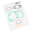 cylinder gasket set for Minarelli horizontal AC = NK164.66 101 OCTANE MOTOVEIKALS 21