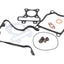 cylinder gasket set OEM for Aprilia, Piaggio, Vespa 50cc 4T 4V PIAGGIO MOTOVEIKALS 21