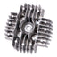 cylinder head 45mm 68.4cc aluminum w/ long cooling fins for Puch Maxi, X30 Automatic 101 OCTANE MOTOVEIKALS 21
