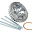 cylinder head Polini racing 130cc for Vespa 125 ETS, PK, Primavera 2T, Primavera ET3 2T, XL POLINI MOTOVEIKALS 21
