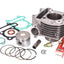 cylinder kit EVOK 125cc 53.7mm for Kymco Agility, Like, Movie, People 125, GY6 125 EVOK MOTOVEIKALS 21