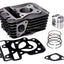 cylinder kit for 25km/h and 45km/h for Piaggio 4T 3V iGet 2018- Euro4 OEM STANDARD MOTOVEIKALS 21