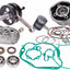 cylinder kit Naraku 70cc Tuning Maxi Set for Minarelli AM6, Generic, KSR-Moto, Keeway, Motobi, Ride, CPI, 1E40MA, 1E40MB NARAKU MOTOVEIKALS 21