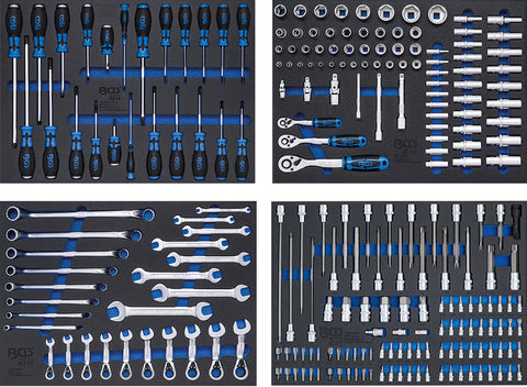 Darbnīcas ratiņi / 8 atvilktnes / ar 299 instrumentiem BGS TECHNIC MOTOVEIKALS 21