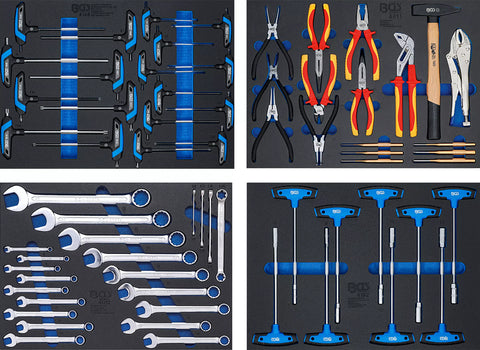 Darbnīcas ratiņi / 8 atvilktnes / ar 299 instrumentiem BGS TECHNIC MOTOVEIKALS 21