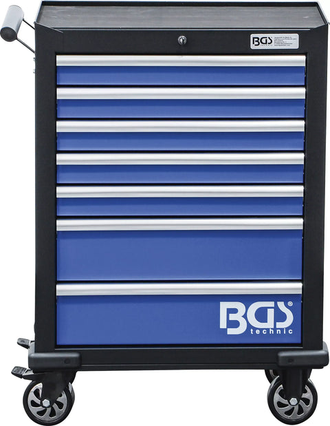 Darbnīcas ratiņi BGS Technic / 7 atvilktnes / ar 263 instrumentiem BGS TECHNIC MOTOVEIKALS 21