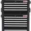 Darbnīcas ratiņi Pro Standard Max / 12 atvilktnes / ar 263 instrumentiem BGS TECHNIC MOTOVEIKALS 21