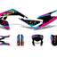 decal set black-pink-blue glossy for Aprilia RX50 2018- Euro4 DIVERSE / IMPORT MOTOVEIKALS 21