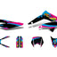 decal set black-pink-blue glossy for Derbi Senda DRD 11-17 DIVERSE / IMPORT MOTOVEIKALS 21