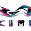 decal set black-pink-blue matt for Derbi Senda 50 2018- DIVERSE / IMPORT MOTOVEIKALS 21
