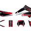 decal set black-red-grey glossy for Gilera RCR 11-17 DIVERSE / IMPORT MOTOVEIKALS 21