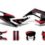 decal set black-red-grey glossy for Gilera RCR 50 2018- DIVERSE / IMPORT MOTOVEIKALS 21