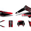 decal set black-red-grey glossy for Gilera SMT 11-17 DIVERSE / IMPORT MOTOVEIKALS 21