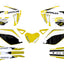 decal set Doppler white-black-yellow for Rieju MRT DOPPLER MOTOVEIKALS 21