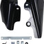 Deflector Air M/F 01-8 Fl DRAG SPECIALTIES DRAG SPECIALTIES MOTOVEIKALS 21