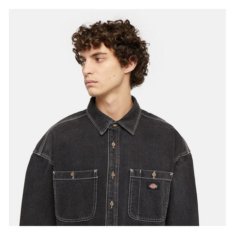 Dickies Houston shirt black wash DICKIES MOTOVEIKALS 21