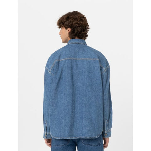Dickies Houston shirt classic blue DICKIES MOTOVEIKALS 21