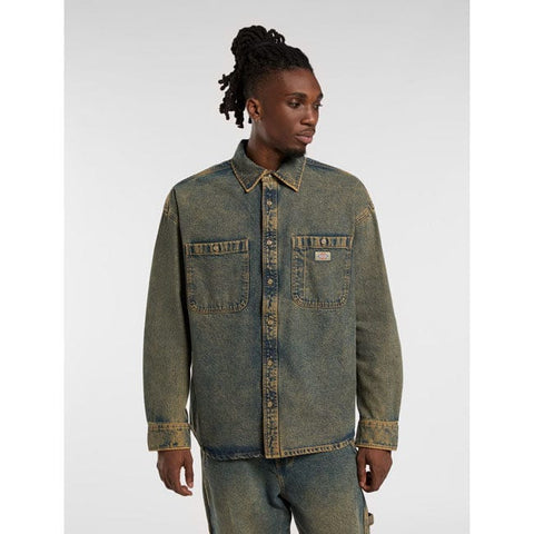 Dickies Houston shirt yellow fade ind DICKIES MOTOVEIKALS 21