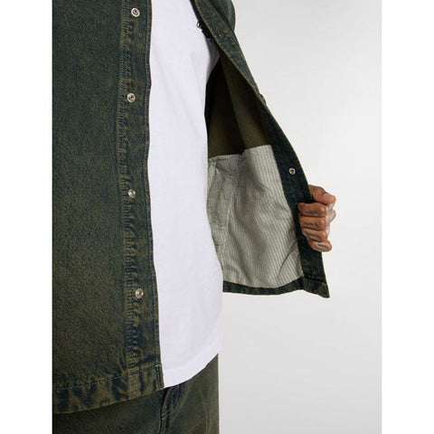 Dickies Lewistown denim jacket green tone fade DICKIES MOTOVEIKALS 21