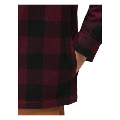 Dickies Lined Sacramento shirt maroon DICKIES MOTOVEIKALS 21