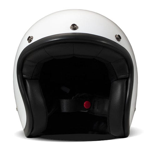 DMD Retro helmet Solid White DMD MOTOVEIKALS 21