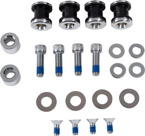 Docking 4Pt Blk Fl 14-22 DRAG SPECIALTIES DRAG SPECIALTIES MOTOVEIKALS 21