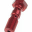 Double Banjo Bolt Red M10X1 25 TRW TRW MOTOVEIKALS 21